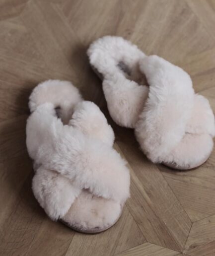 Winter White Slipper